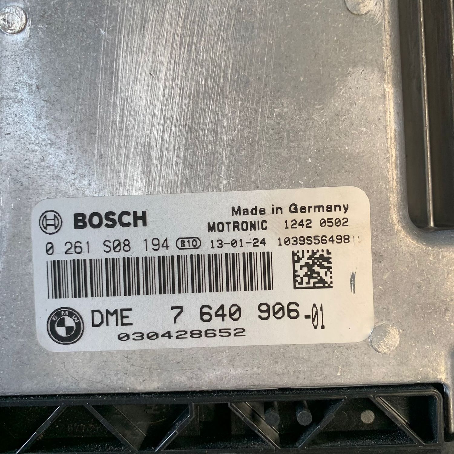 BMW Ecu 7640906 E90 N46N490 Complete Set Genuine Product used