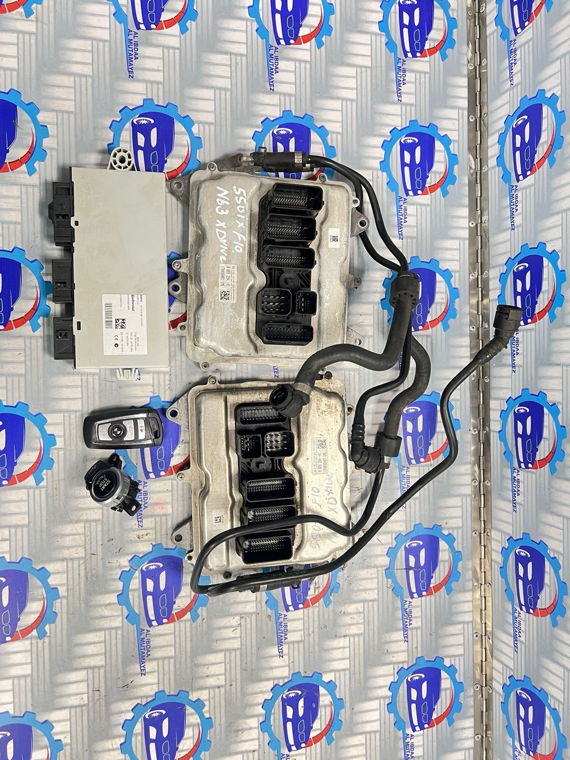 BMW 550iX F10 N63  XDRIVE ECU KIT 8665254 Genuine Product used
