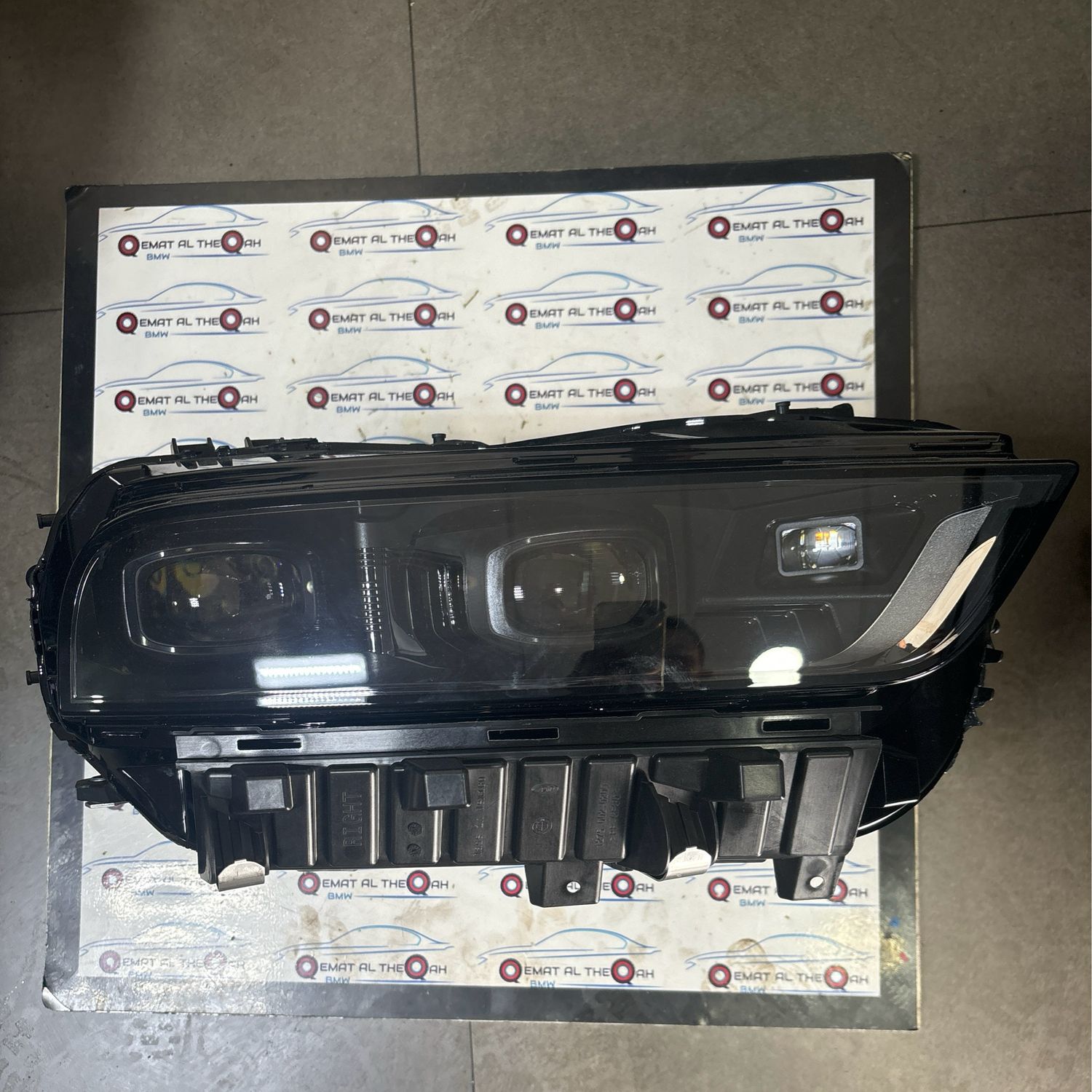 5A5F0E2 RHT BMW X7 G07 lci 2023 headlight LHD