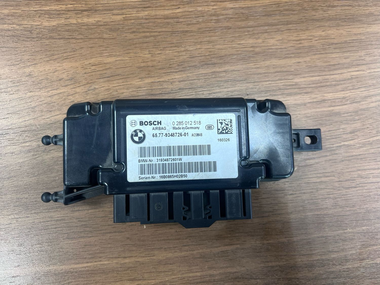 Airbag 9267214 BMW ECU F20/F20 