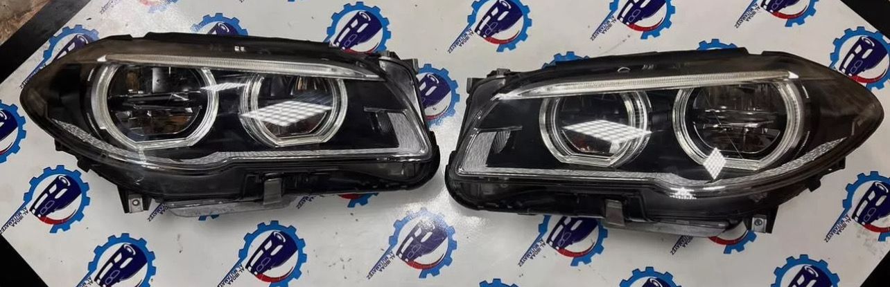 F10 LED headlights BMW adaptive LED available used from Japan best offer complet open for hafcut lift and right (pric for seats complet computer all have ) 