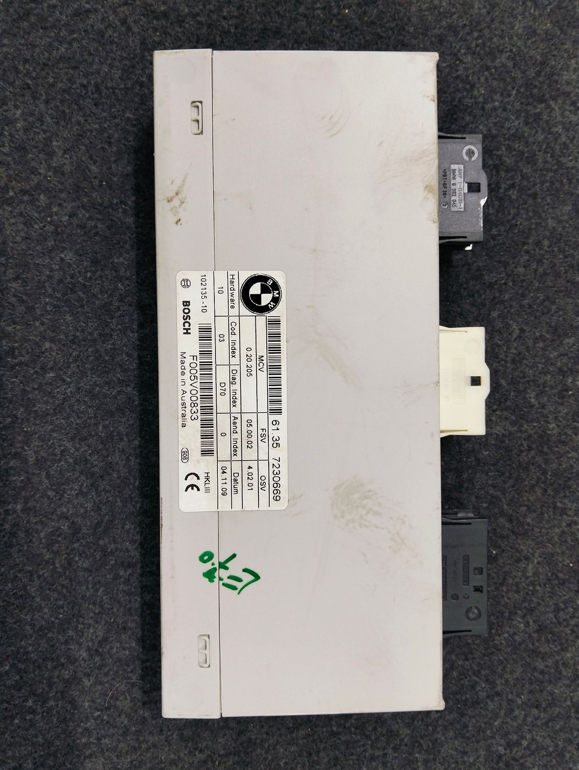 7230669 Trunk module E70/E71 X5 bmw 