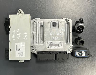 BMW X3 F25 B47 ENGINE CONTROL ECU UNIT KIT 8582886 