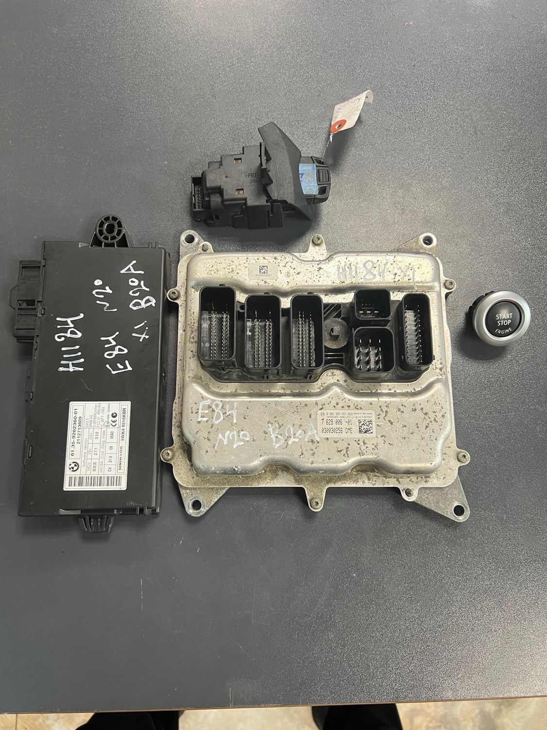 BMW E84 N20 Engine control ecu unit kit 7629006 Genuine Product used