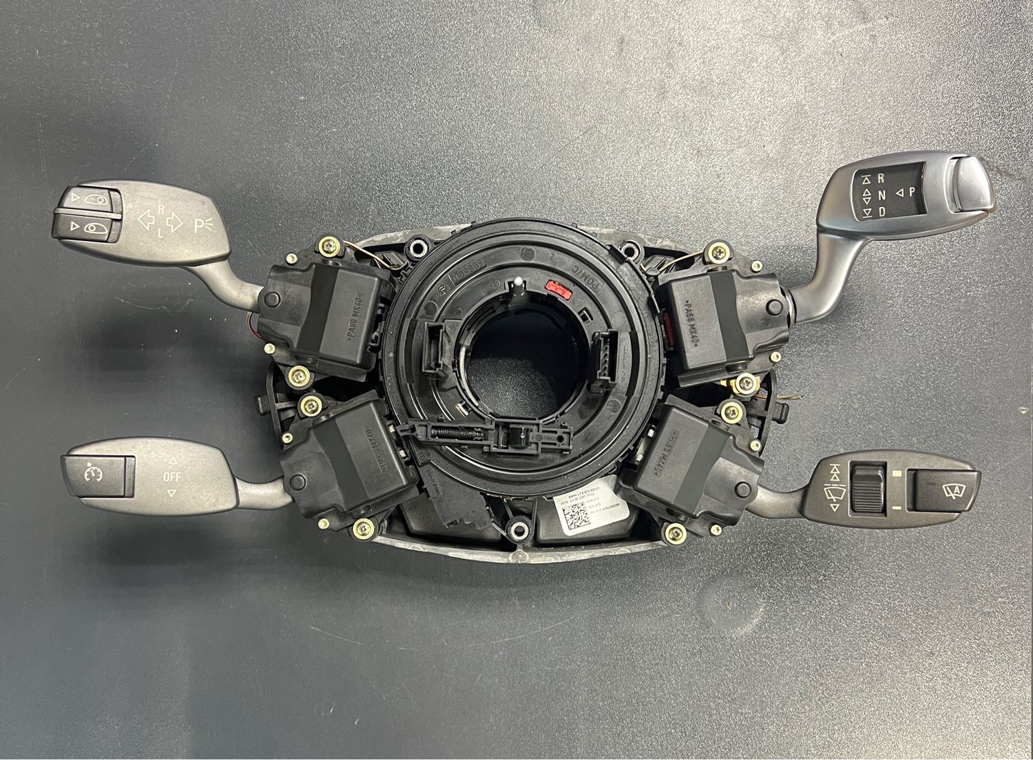 BMW E65 STEERING ANGLE COLUMN COMBINATION SWITCH 6911514 Genuine Product used