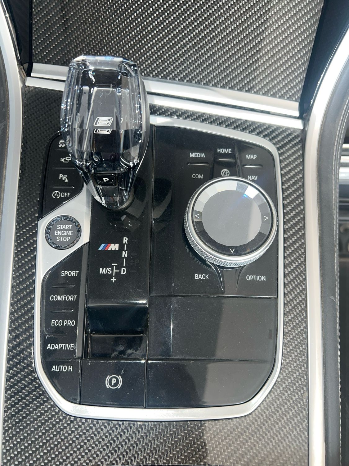 M8 crystal Gear lever with idrive 