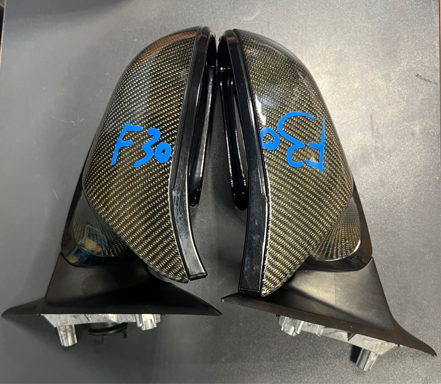 BMW 2013 -2018 F30 FRONT LEFT AND RIGHT SIDE MIRROR SET 