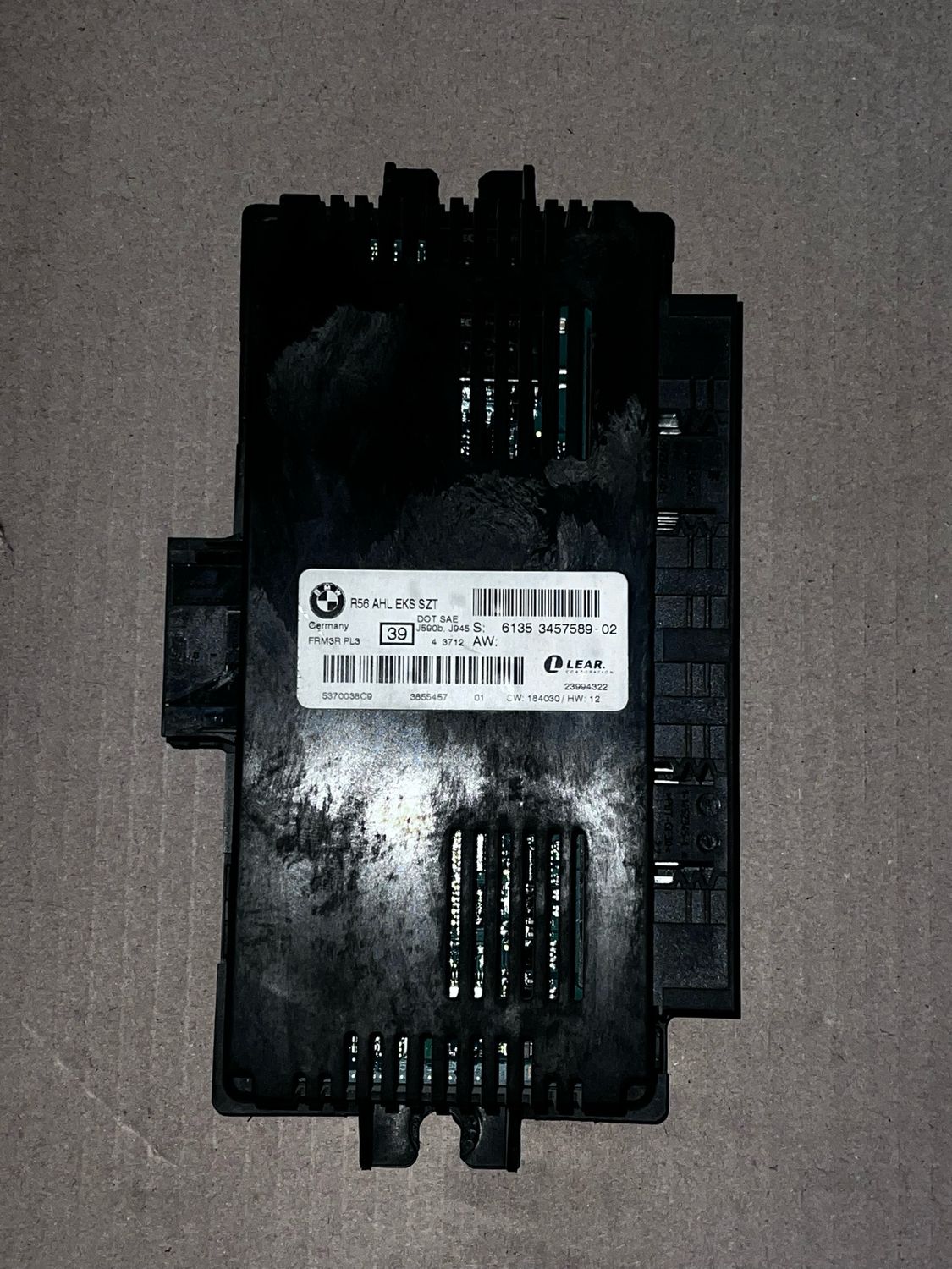 FRM R56 3457589 2014 mini coper 