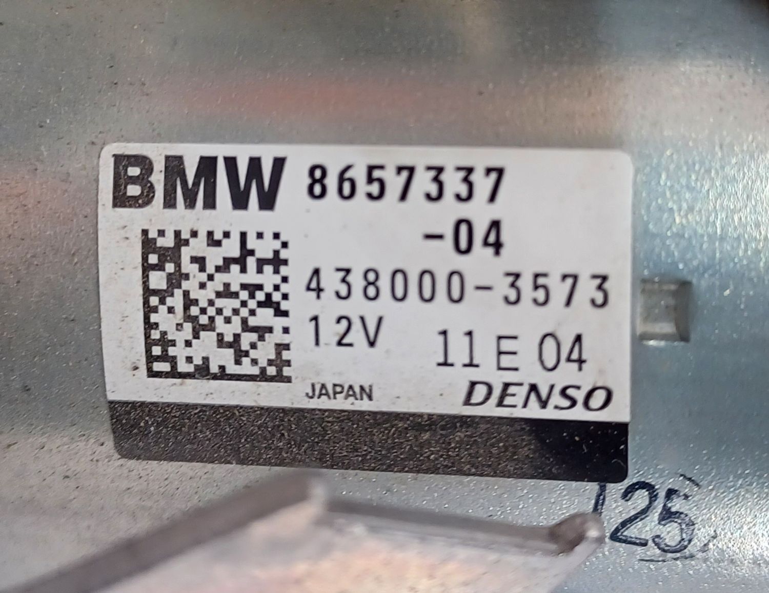 BMW S63 Starter Motor 8657337 Excellent Quality Original Product X5,X6,M5