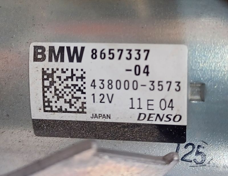 BMW S63 Starter Motor 8657337 Excellent Quality Original Product X5,X6,M5