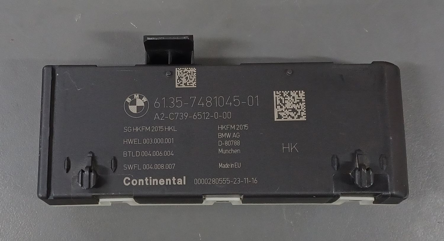 BMW 530i,M5,G11,G12 Power Trunk Control Module 7481045 Excellent Quality Product used