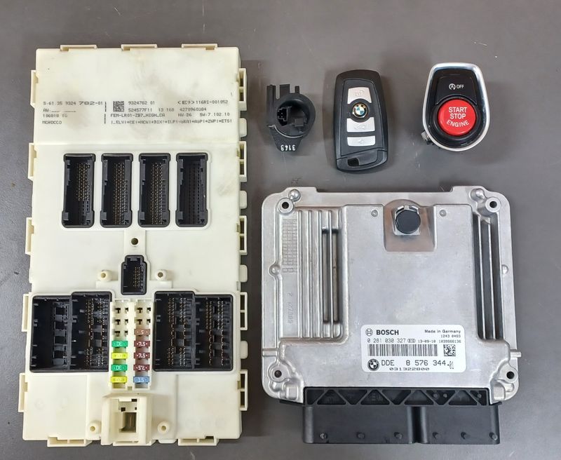 BMW F30 Diesel, N47 Engine Control Module ECU-DDE-8576344 Good Quality Genuine Used Product