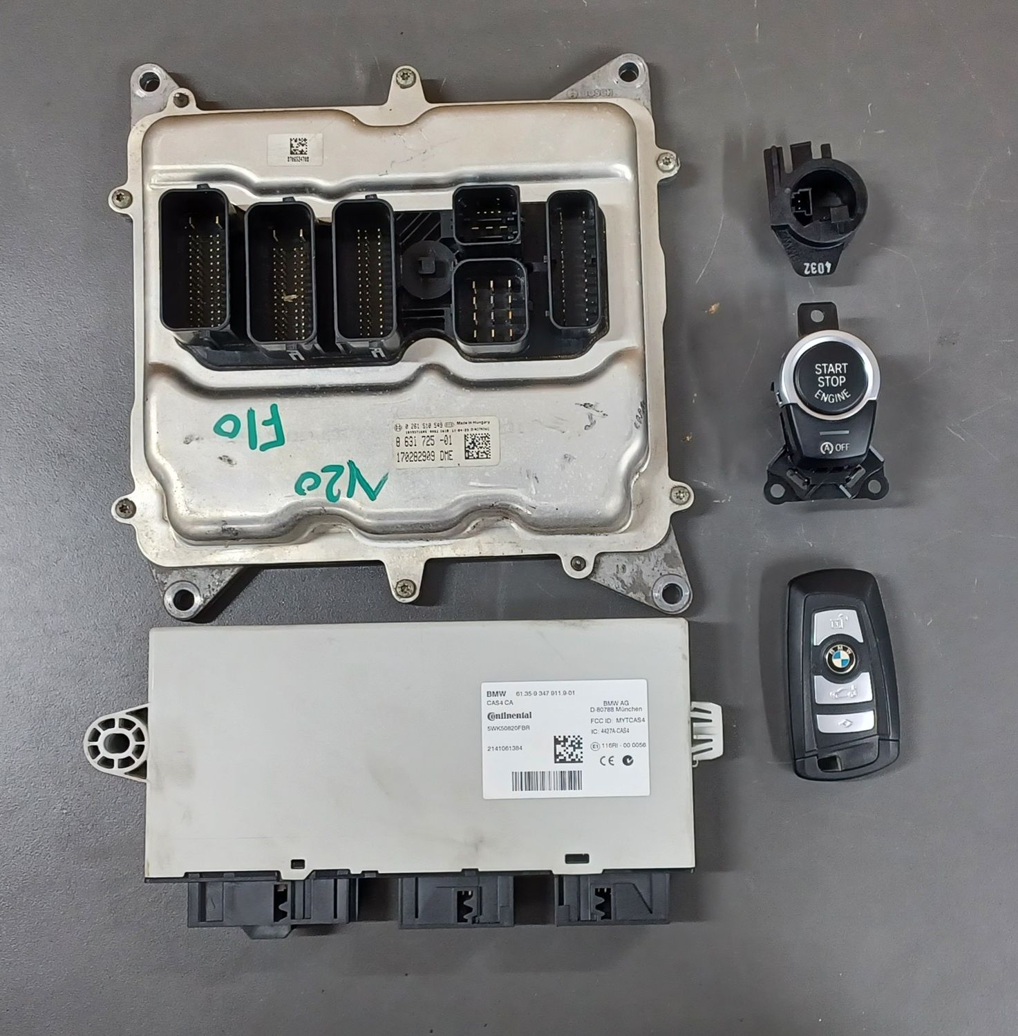 BMW F10,N20 Engine Control Module ECU-DME-8631725 Good Quality Genuine Used Product