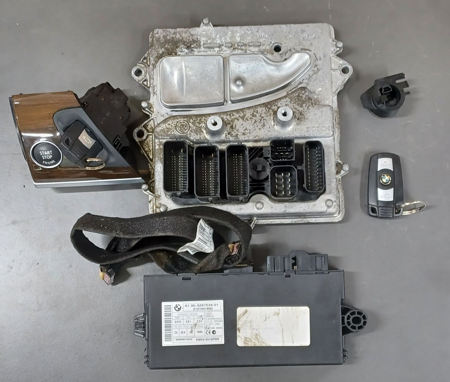 BMW E70,LCi ,N55 Engine Control Module ECU-DME-7645694 Good Quality Genuine used product