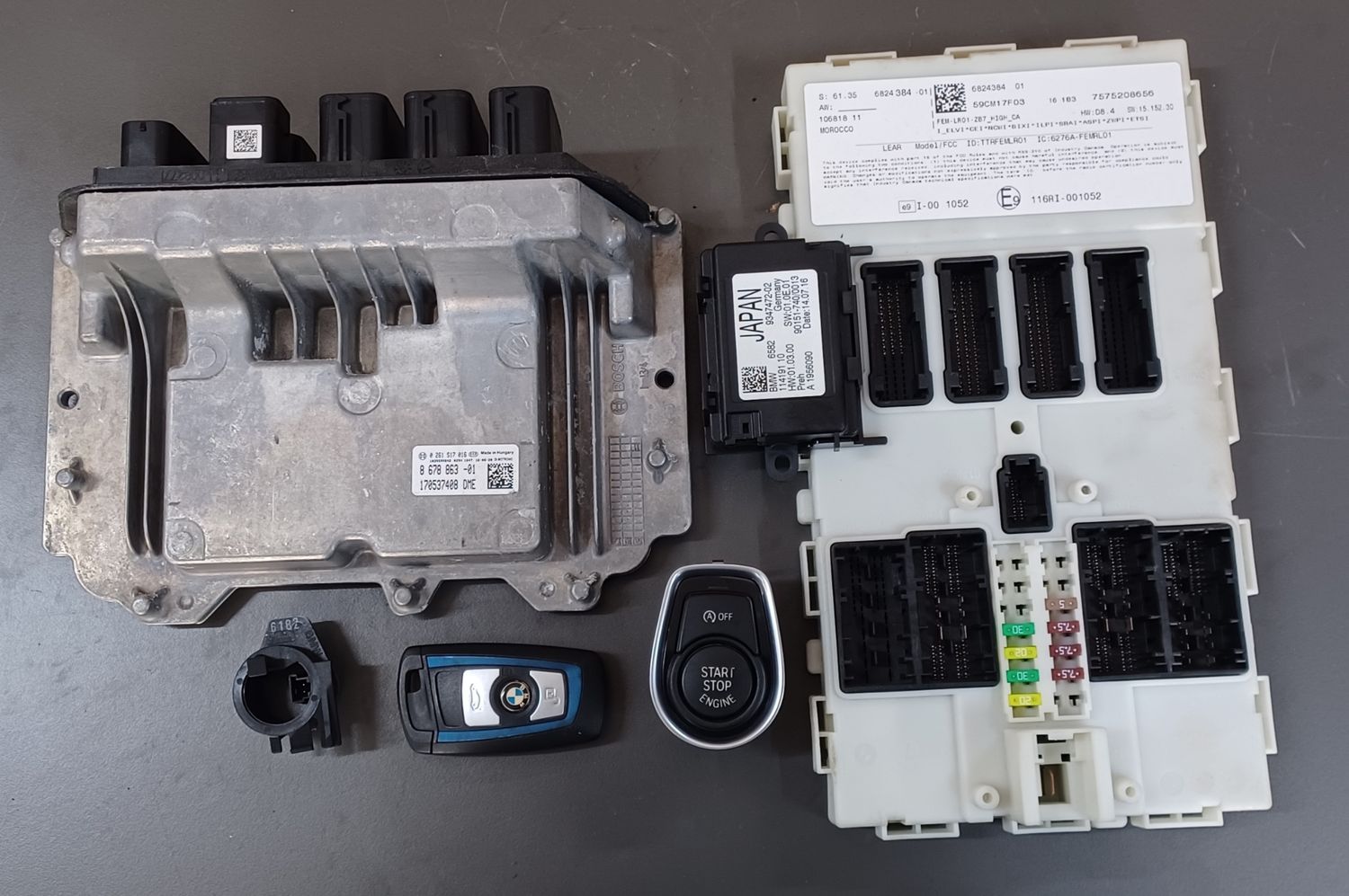 BMW F30,B38 Engine Control Module ECU-DME-8678863 Good Quality Genuine Used product