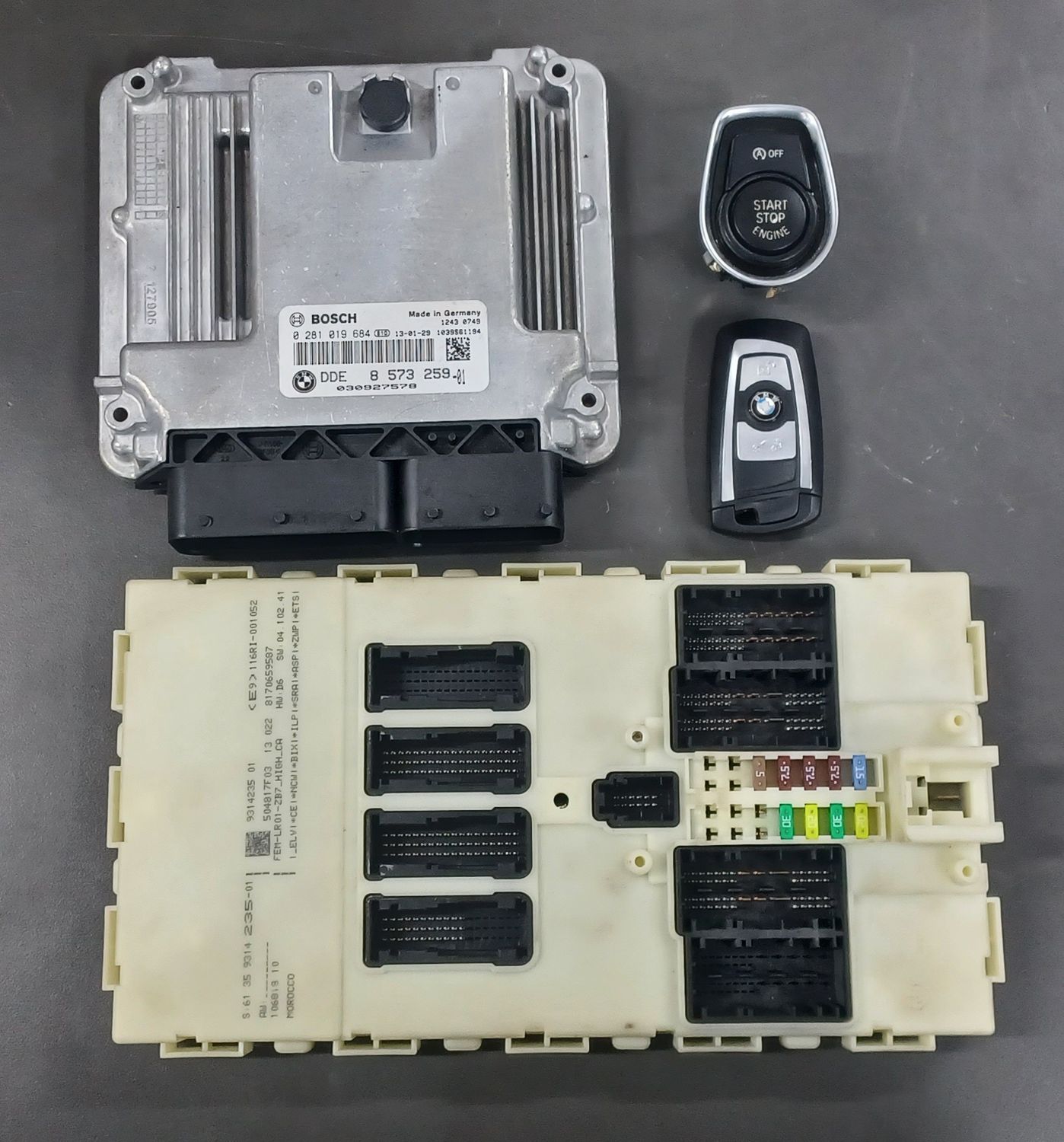 BMW F30,N47 Engine Control Module ECU-DDE-8573259 Good Quality Genuine Used item