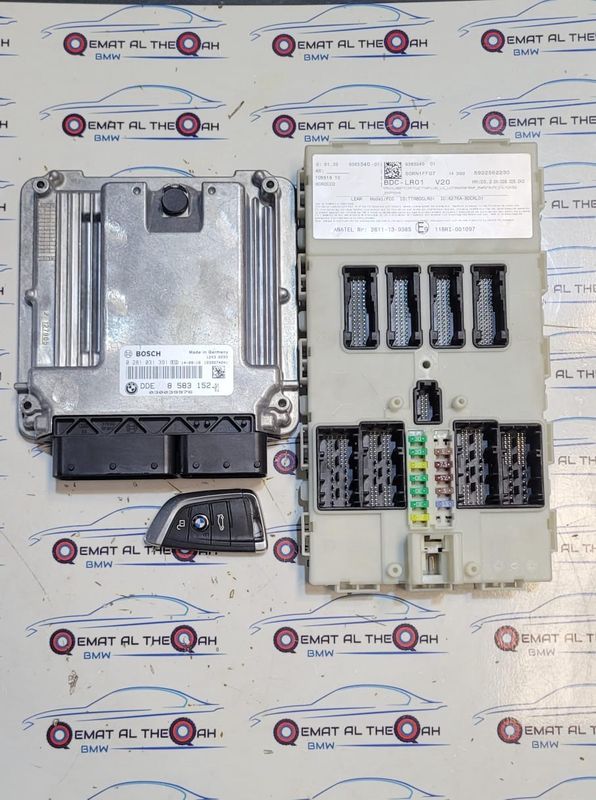 8583152 N57S1 Bmw X5M Diesel three turbo ecu set F15 