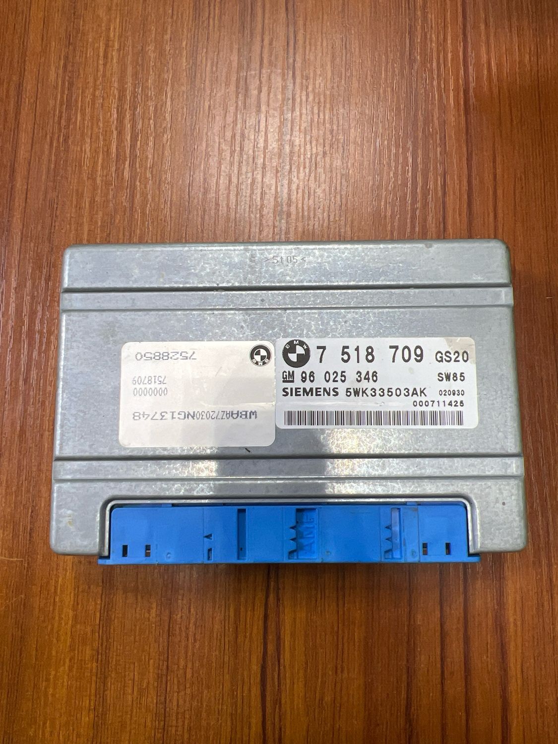 BMW X5 E53 2000-2006 GEAR BOX CONTROL UNIT MODULE 7518709