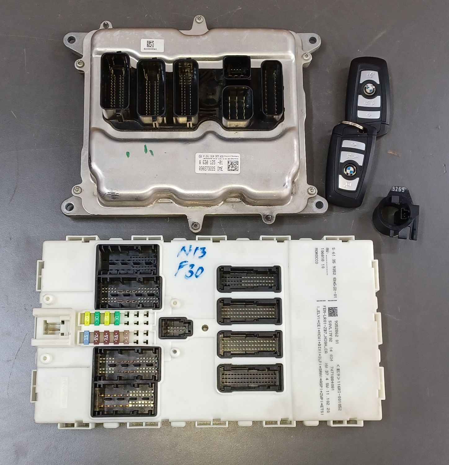 BMW F30,3 Series,N13 Engine Control Module ECU-DME-8630125 Genuine Product used item