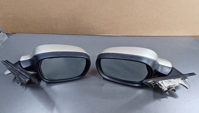 BMW F25 Side Mirror Left & Right Pair Ivory colour Foldable type with Camera Genuine Product used item