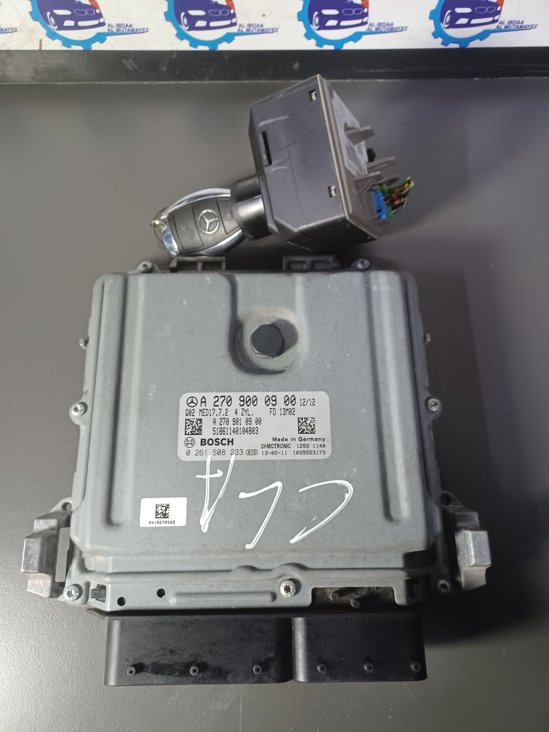 A270 9000900 ecu packs W246 CLA for Mercedes benz engine control 2013 model