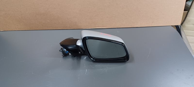 BMW F06 Side Mirror Right Side Silver Colour Foldable Type With Camera Genuine Product Used