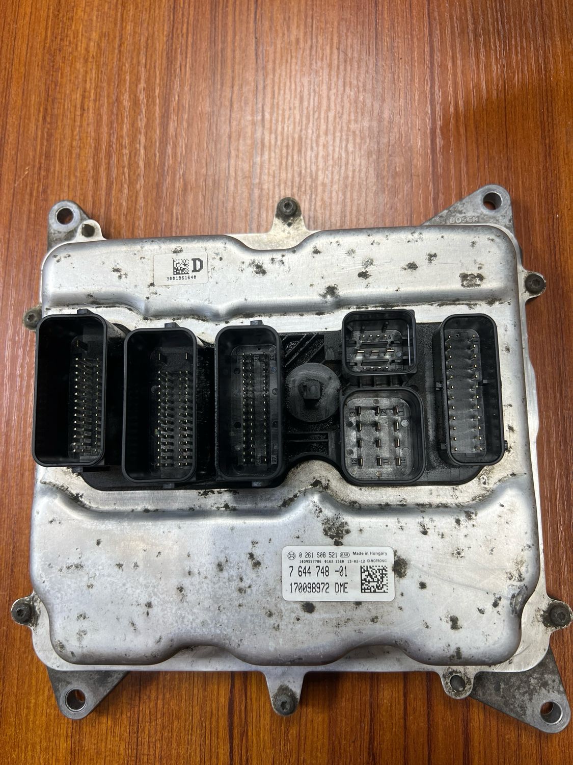 BMW 320i 328i 520i 528i X3 N20 ENGINE CONTROL ECU UNIT MODULE 7644748 