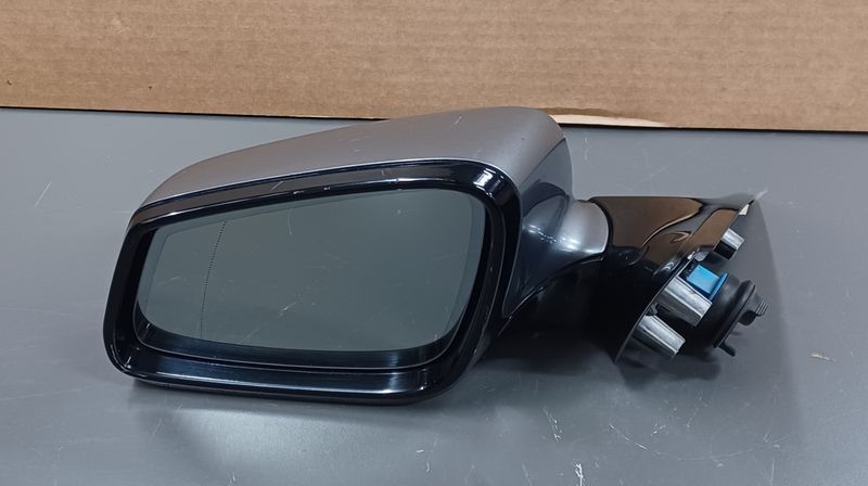 BMW F12 Side Mirror Left Side Grey Colour Foldable Type With Camera Genuine Product Used