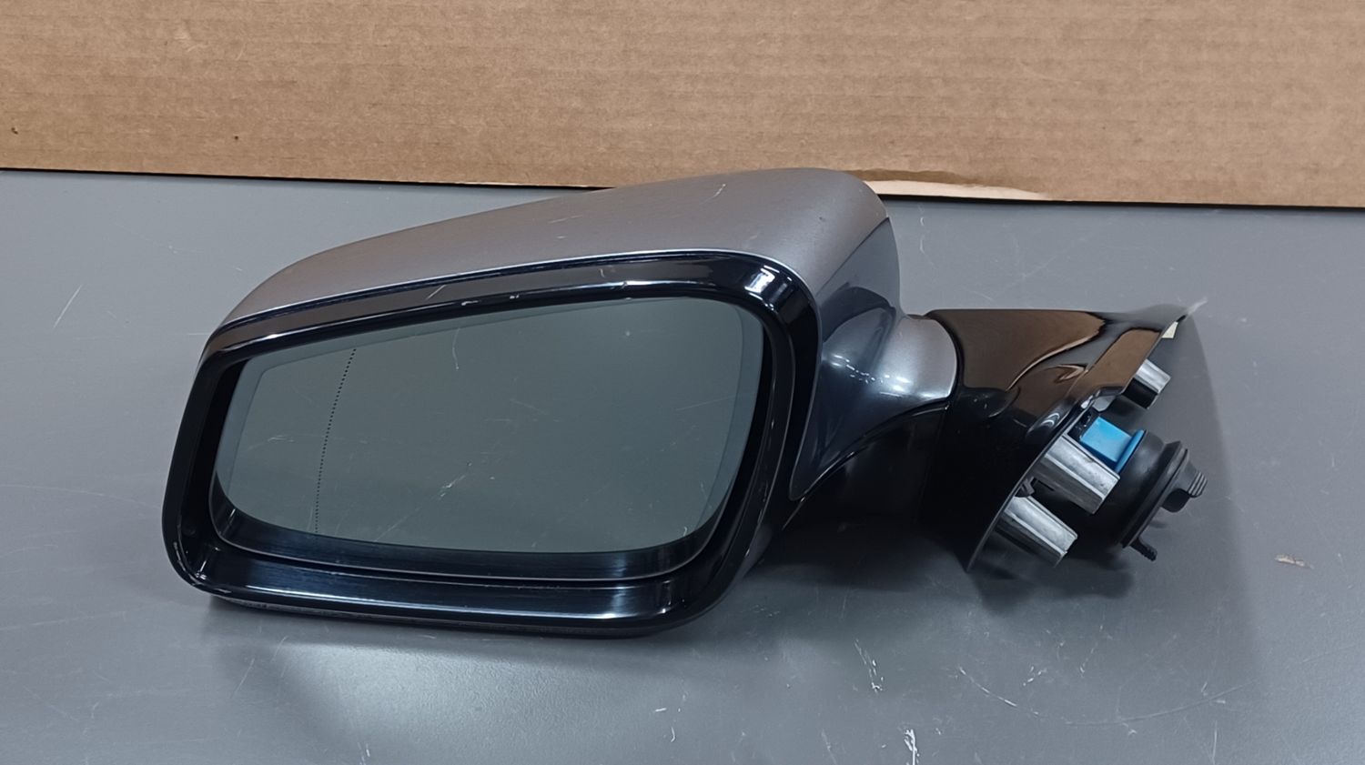 BMW F12 Side Mirror Left Side Grey Colour Foldable Type With Camera Genuine Product Used