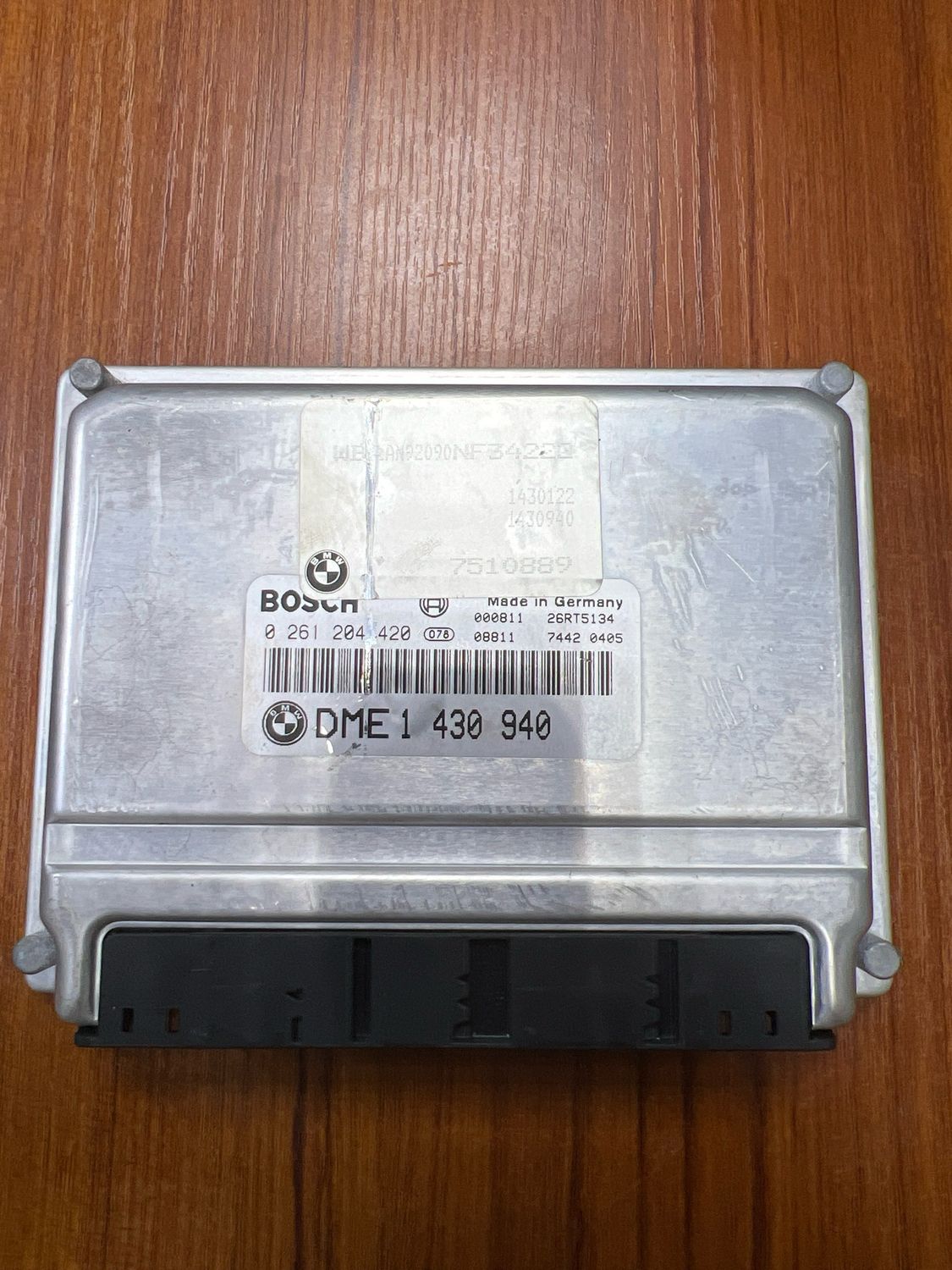 BMW 318i M43 E46 2000 ENGINE CONTROL ECU MODULE DME 1430940