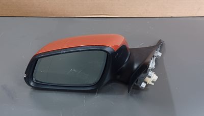 BMW F20 Side Mirror Left Side Orange Colour Foldable Type With Signal Light Genuine Product Used