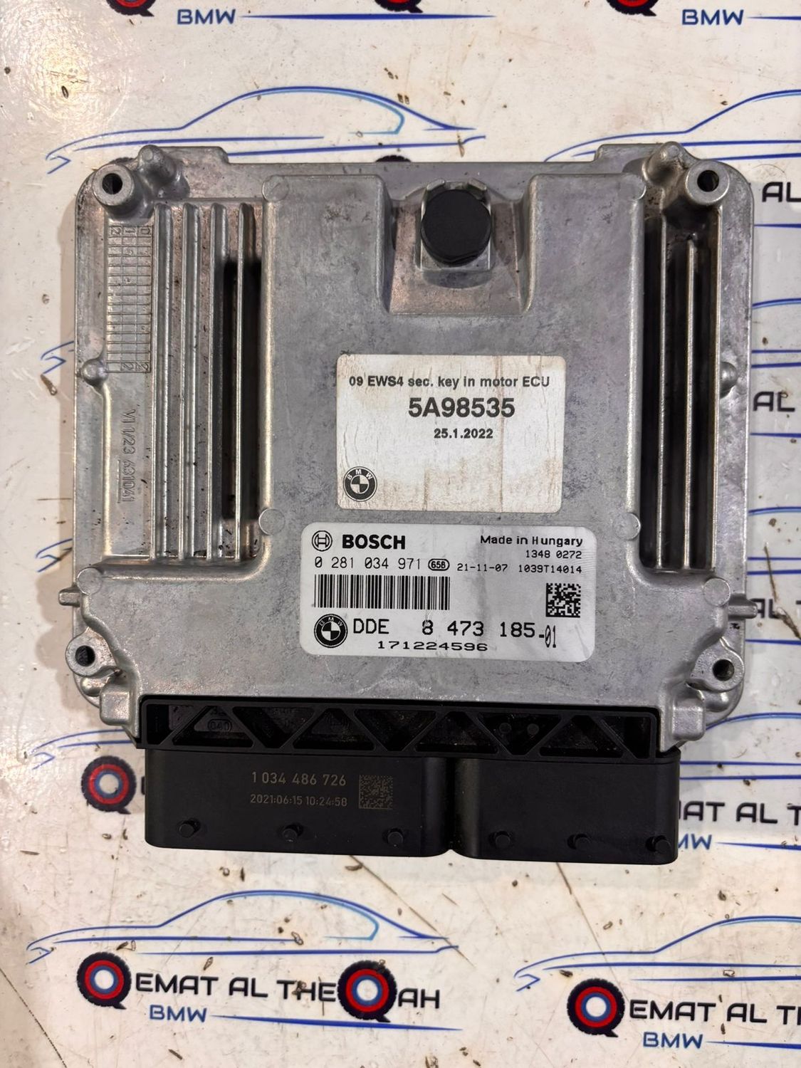 BMW F10,F30 ,N47 Engine Control Unit ECU-DDE-8473185 Genuine Product Used