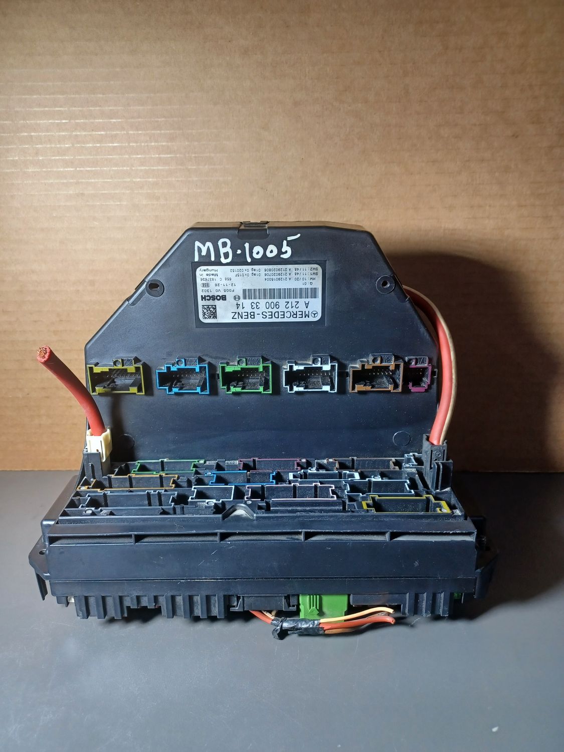 A212 9003314 Front Fuse Box Sam Control Module For Mercedes benz C Class W204 E Class W212