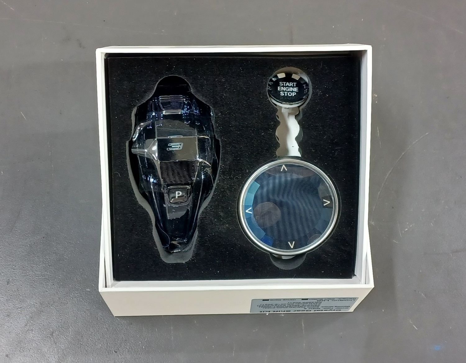 BMW G20 3 Logo Crystal Gear Handle Aftermarket New Product LHD