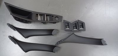 BMW F10 Seven piece inner Handle Set Black Color Aftermarket New Product