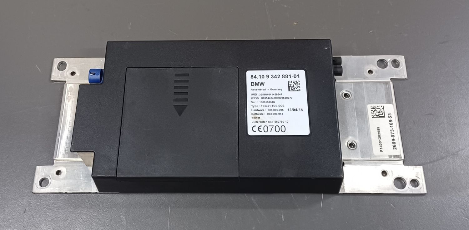 BMW F10 F32 F30 F20 Telematics Control Unit 9342881 Genuine Product Used