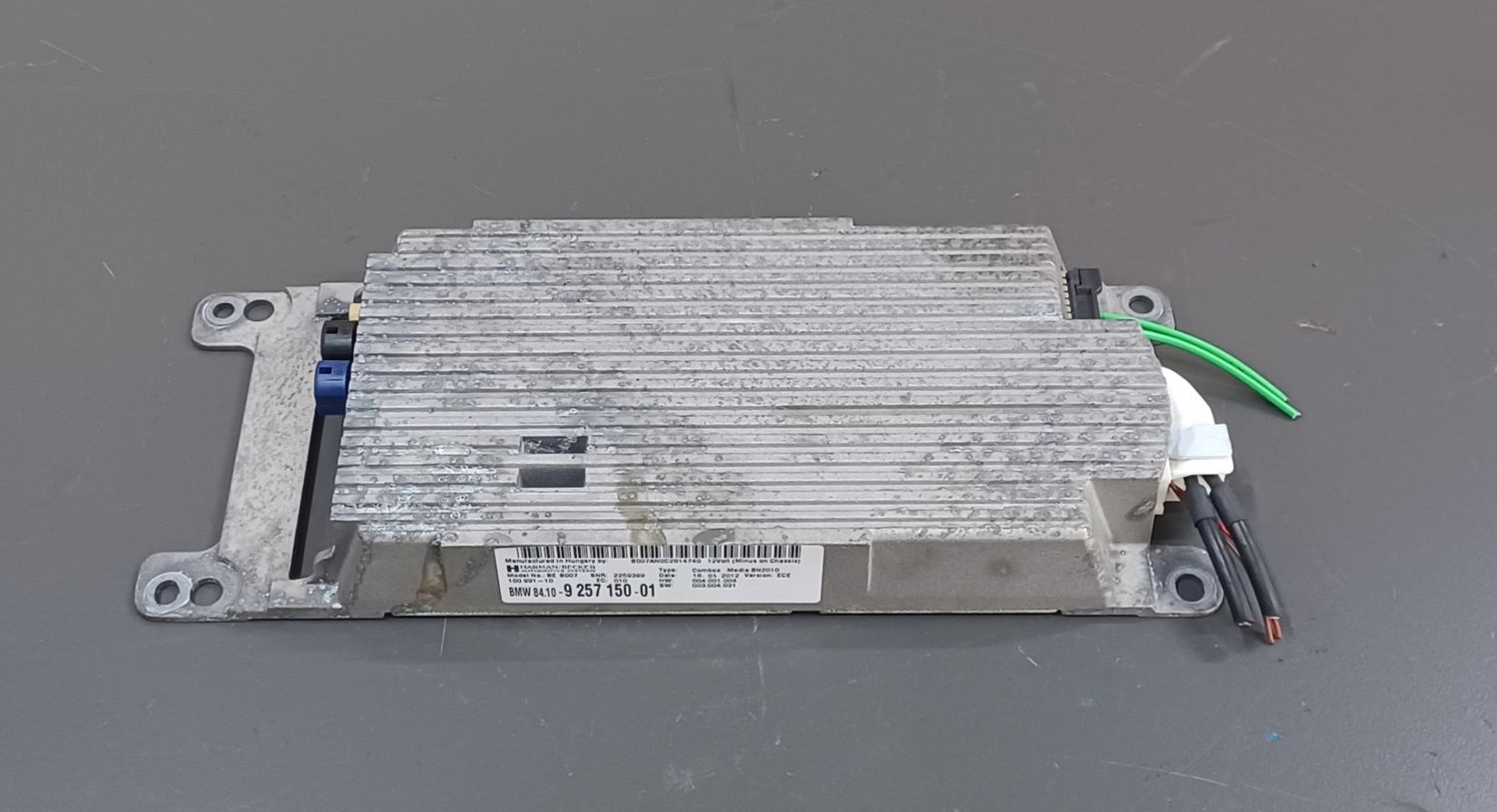 BMW F20 F30 F11 Combox Media 9257150 Genuine Product Used