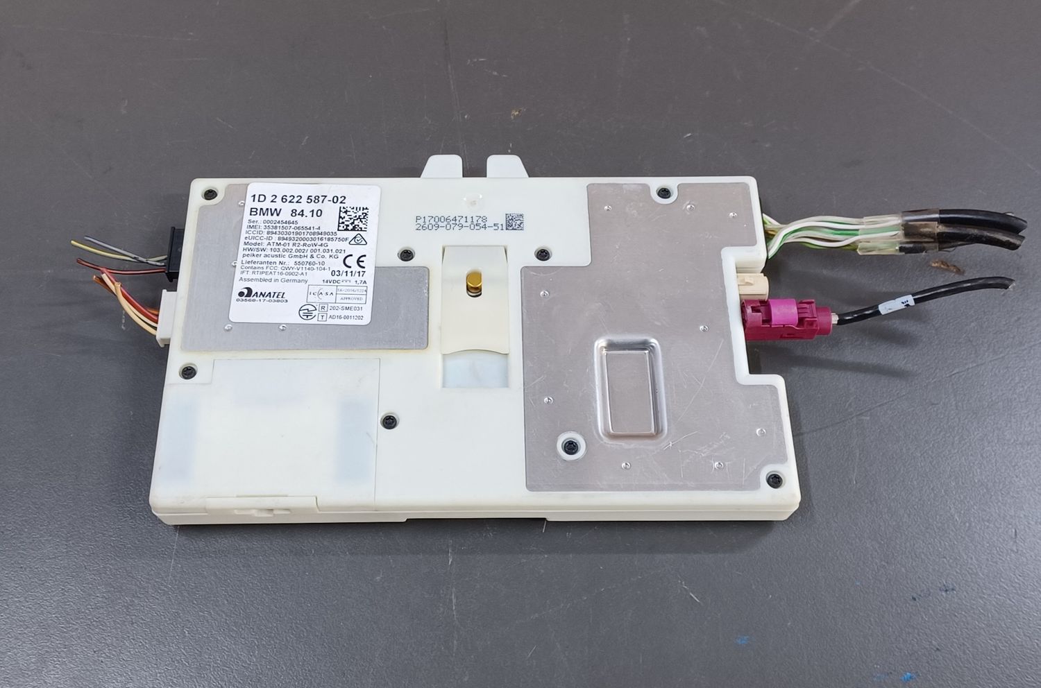 BMW X1,F48 ATM Telematic Module 2622587 Genuine Product used
