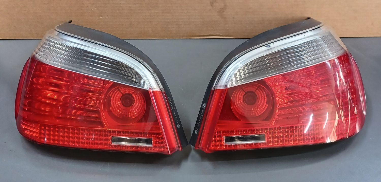 BMW E60 Rear Brake Light Left and Right Pair Genuine Product used