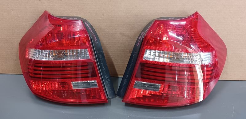 BMW E87 LCi E81 Rear Tail Light LED Left and Right Pair 7181298, 7181297 Genuine Product used