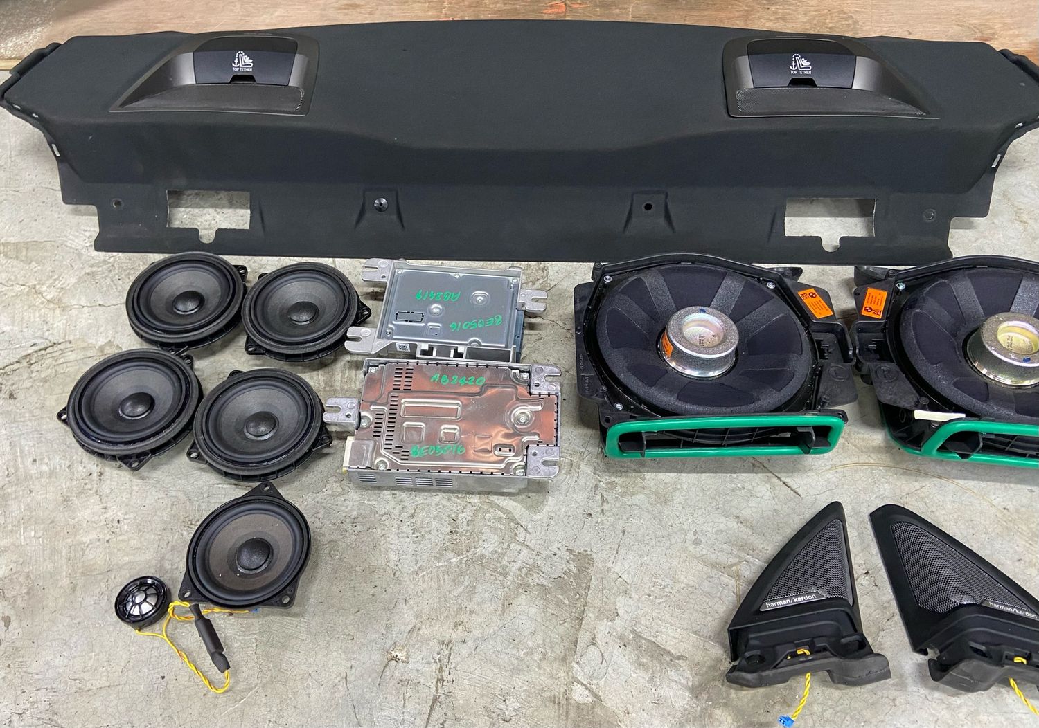 BMW G42 Hartman Kardon Sound System Set Genuine Product Used
