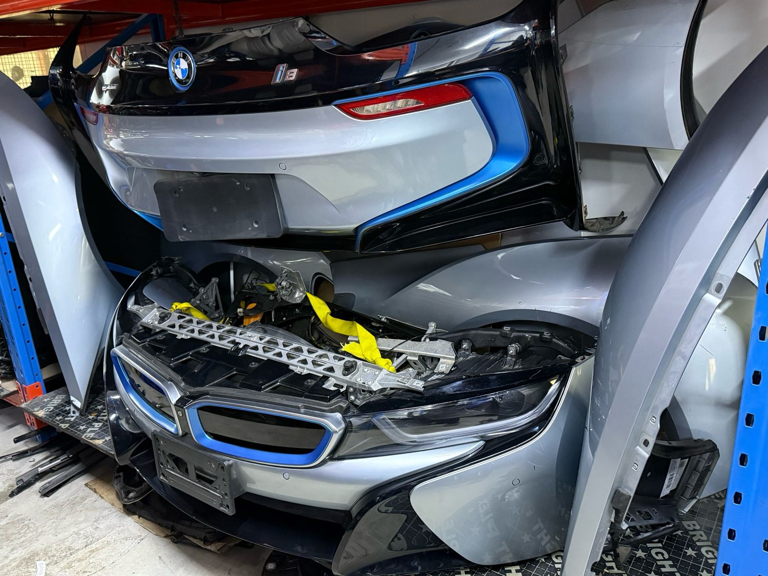 Bmw I8 2015 Body Parts Complete With Front, I8 Hood
