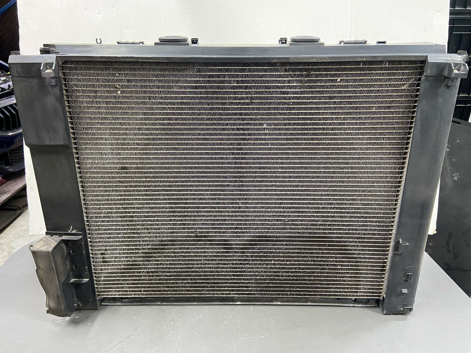 BMW F10 520 Radiator Condenser And Fan 7618759 Used Item