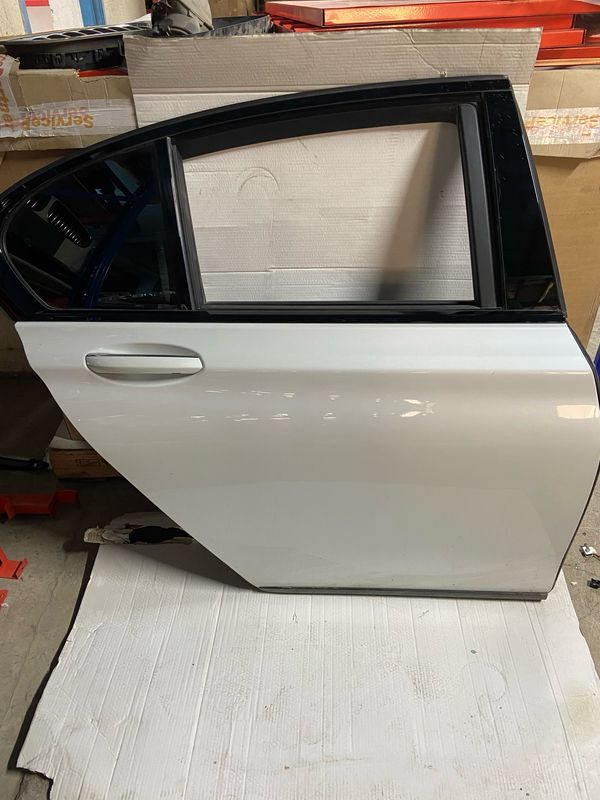 BMW G12 Rear Right Side Door White Color Used Good Condition