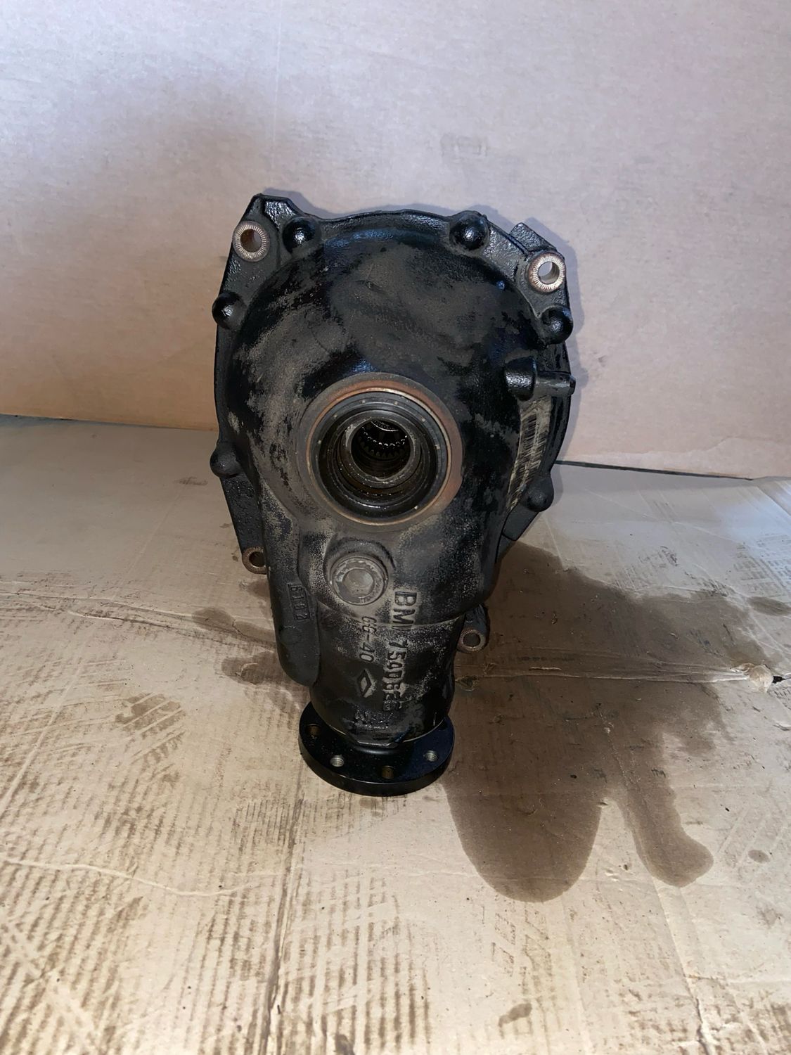BMW X3 E83 Front Differential 7544477 Gear Ratio 4:44 Genuine Used