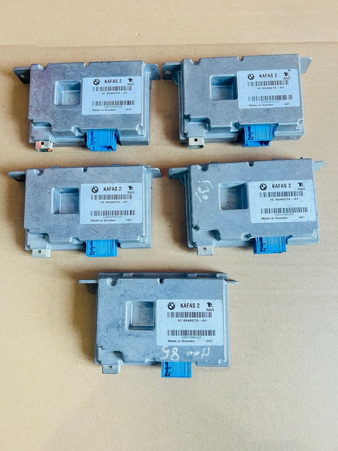 BMW 3 SERIES F30 CAMERA CONTROL UNIT LANE ASSIST MODULE KAFAS 2 9346273