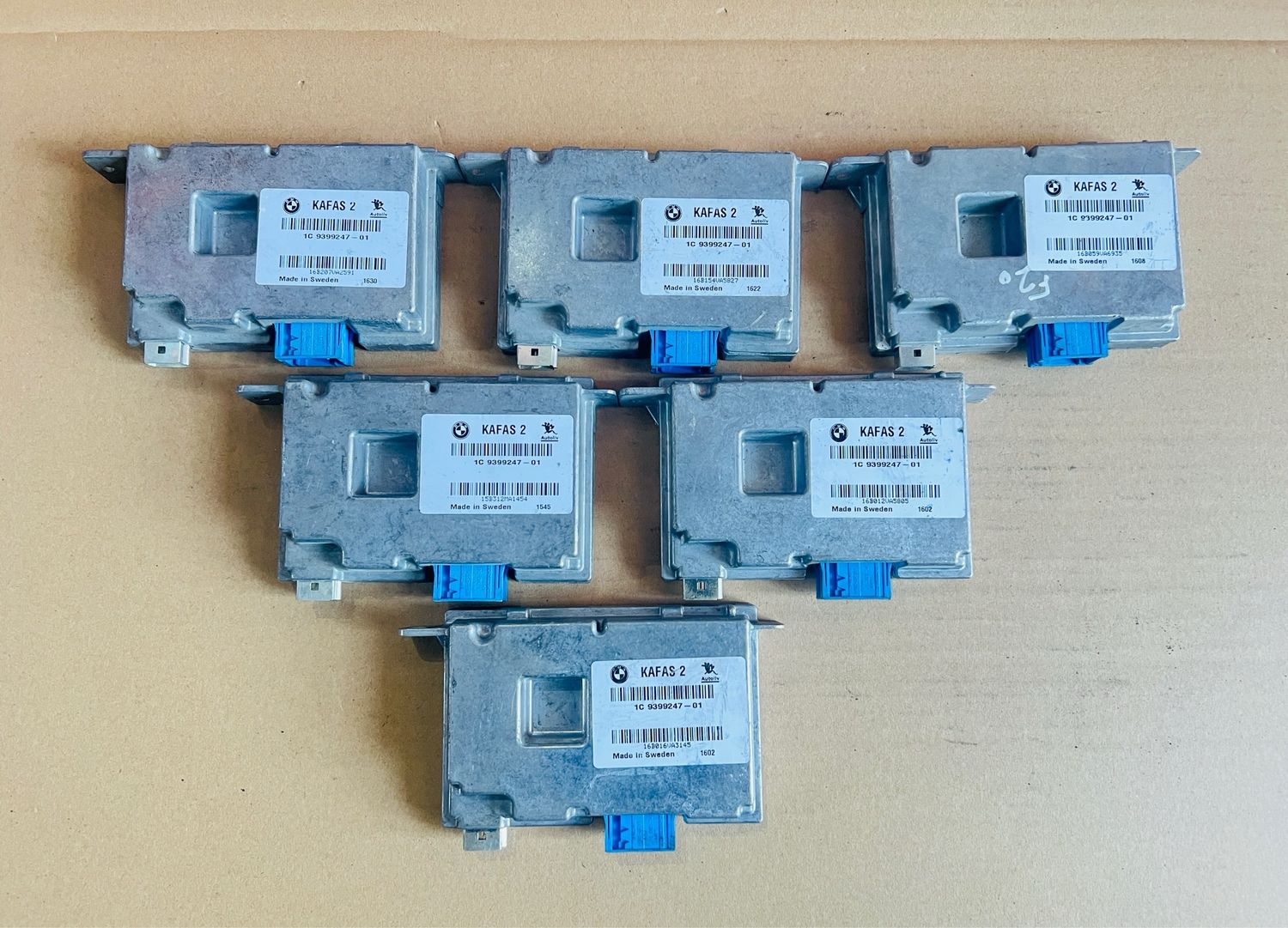 BMW F01 F06 F10 F20 F25 F30 F32 KaFas 2 Control Unit Modules 9399247