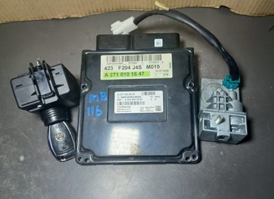 2008-2010 Mercedes-Benz W204 C-Class C300 ECU Engine Control Module With Ignition Key Set A271 010 16 47 OEM