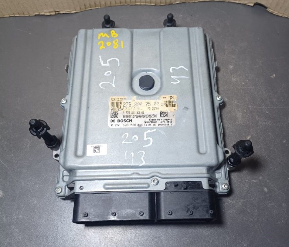 2015-2020 Mercedes-Benz C-Class W205 C43 AMG Engine Control Module Unit ECM ECU A276 900 75 00 OEM