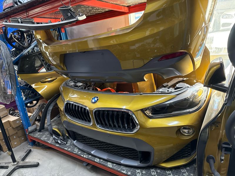 Bmw X2 F39 2020 Front Nosecut Complete With Radiator Package And Panel Support Headlights Bonet Fenders Bumper